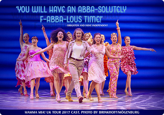 THE MAMMA MIA! UK TOUR GETS F-ABBA-LOUS REVIEWS IN BRIGHTON BEFORE MOVING TO ABERDEEN