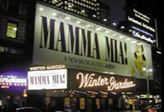 MAMMA MIA! at Broadway Winter Garden