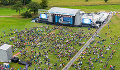 THE SUNNIEST OF ALL MUSICALS IN THE OPEN AIR FOR THE FIRST TIME! news listing image