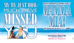 MAMMA MIA! will reopen at the Novello Theatre on 25 August 2021 news listing image
