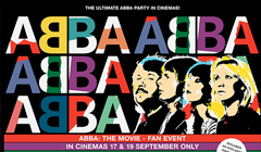 Don’t Miss Abba the Movie Special Screenings news listing image