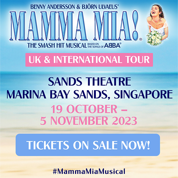 The MAMMA MIA! UK and International Tour in Singapore poster