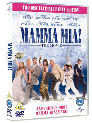 MAMMA MIA! The Movie DVD image