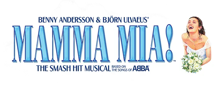 MAMMA MIA! The Global Smash Hit Title Treatment (TM)