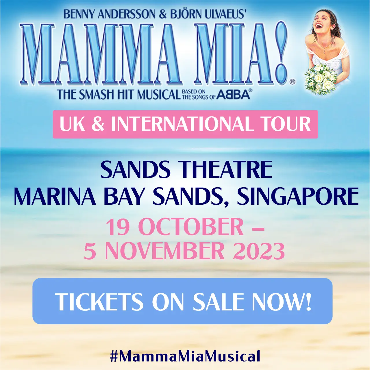 The MAMMA MIA! International Tour in Singapore