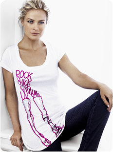 True Rock Chick Carolyn Murphy charity t-shirt