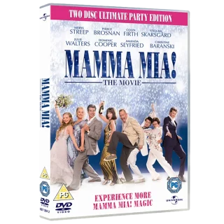 MAMMA MIA! The Movie DVD cover art