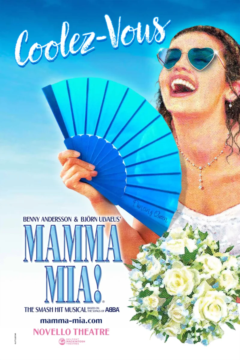 Coolez-vous ah ha! MAMMA MIA! London Summer Creative artwork