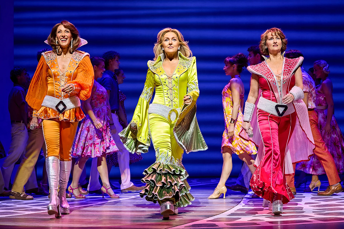 MAMMA MIA! London Cast 2024 - 2025 - Photograph by Brinkhoff Moegenburg