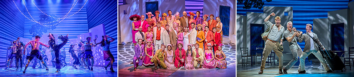 MAMMA MIA! London Cast 2024 - 2025 - Photograph by Brinkhoff Moegenburg