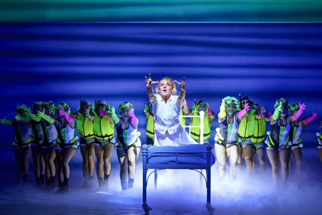 MAMMA MIA! UK Tour 2025 - 2026 cast. Photography by Brinkhoff/Mögenburg