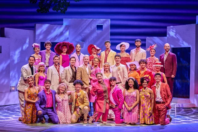 MAMMA MIA! UK Tour 2025 - 2026 cast. Photography by Brinkhoff/Mögenburg
