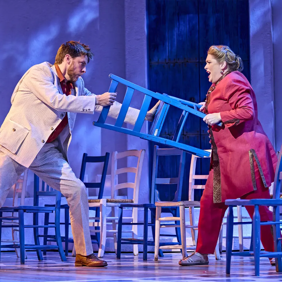 MAMMA MIA! UK Tour 2025 - 2026 cast. Photography by Brinkhoff/Mögenburg