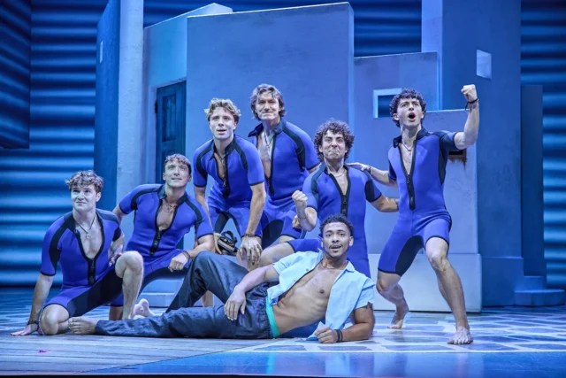 MAMMA MIA! London 2026 - 2027 cast. Photography by Brinkhoff/Mögenburg