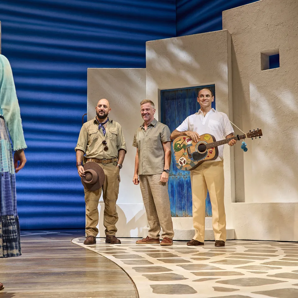 MAMMA MIA! London 2026 - 2027 cast thumbnail. Photography by Brinkhoff/Mögenburg