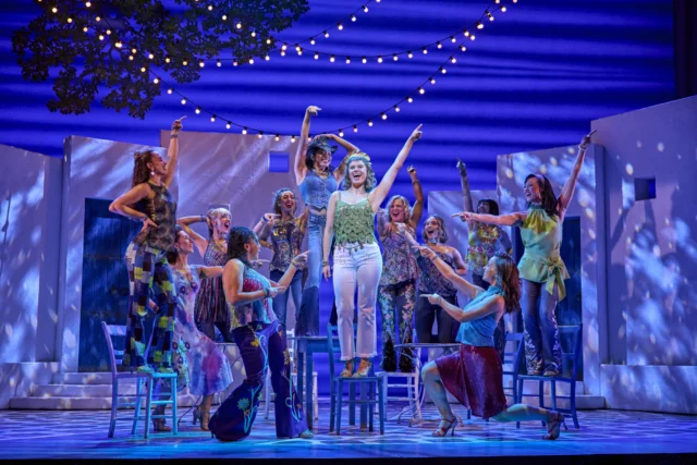 MAMMA MIA! UK Tour 2026 - 2027 cast. Photography by Brinkhoff/Mögenburg