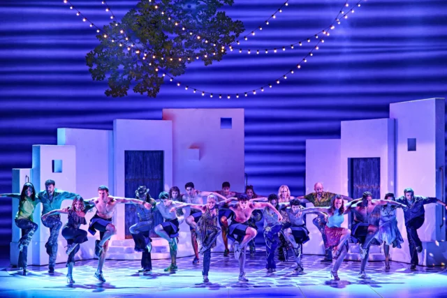 MAMMA MIA! UK Tour 2026 - 2027 cast. Photography by Brinkhoff/Mögenburg