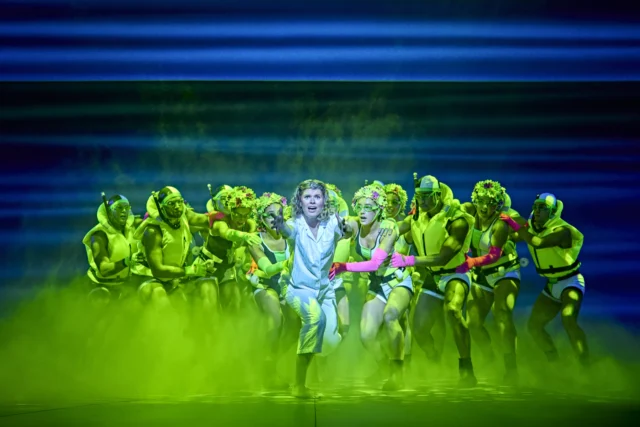 MAMMA MIA! UK Tour 2026 - 2027 cast. Photography by Brinkhoff/Mögenburg